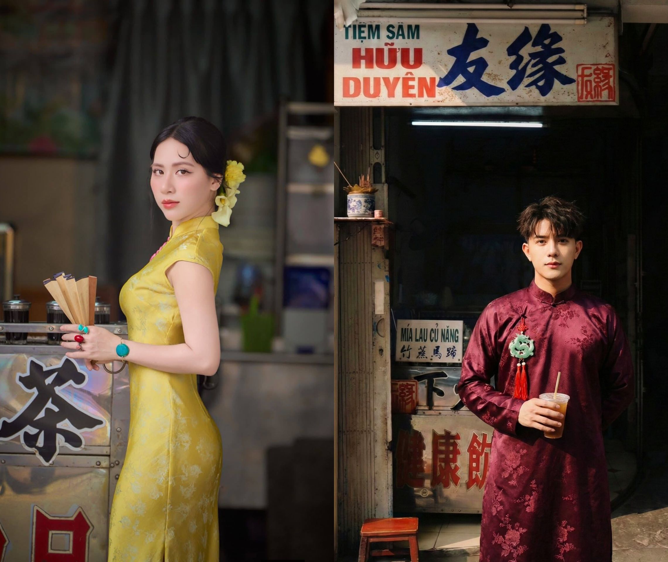 Tiệm nước sâm trăm tuổi ở Chợ Lớn thu hút giới trẻ đến chụp ảnh Tết - 4