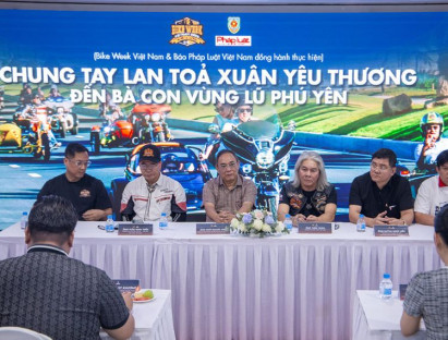 Bike Week Việt Nam 2026 chung tay lan tỏa yêu thương đến bà con vùng lũ Phú Yên
