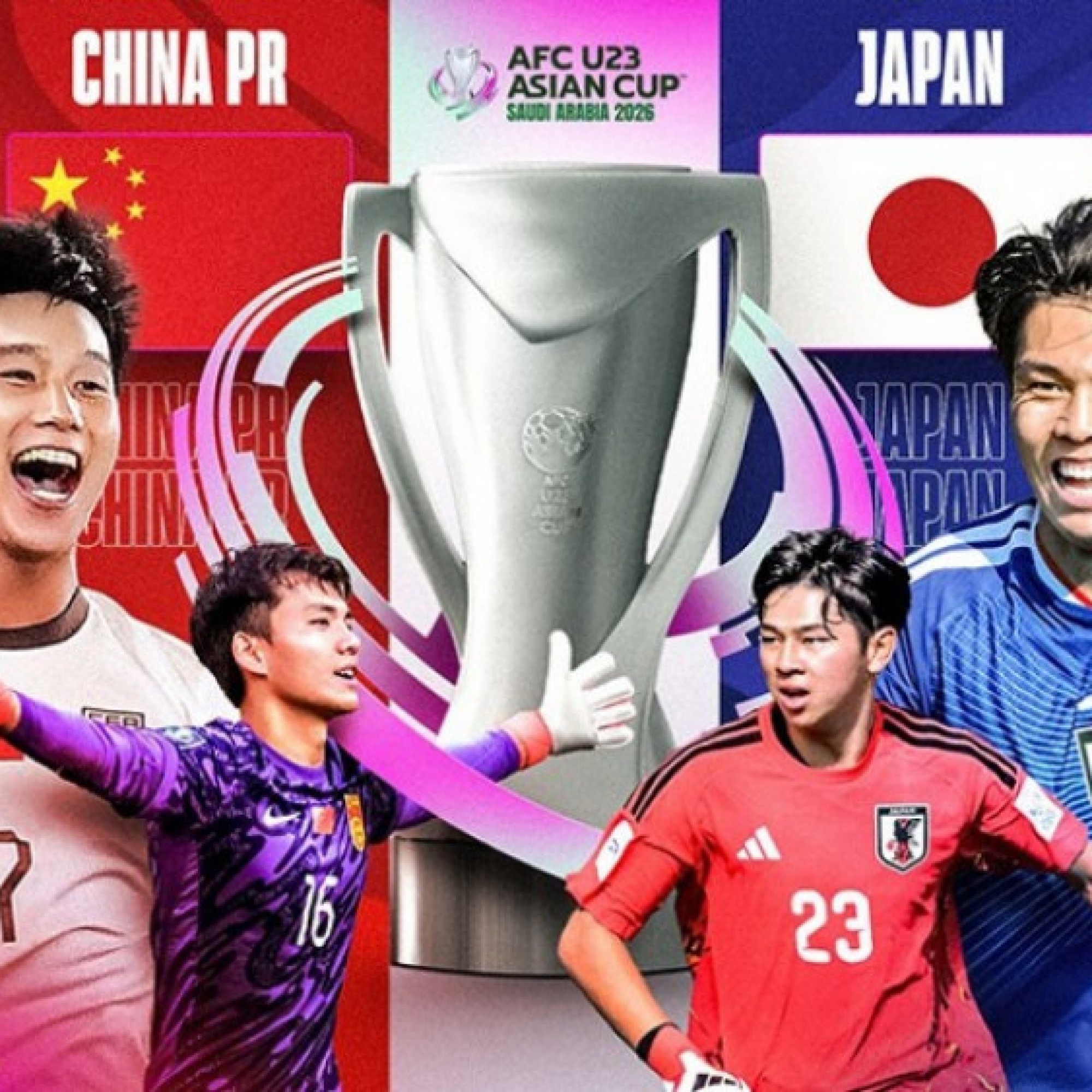  - Trực tiếp bóng đá U23 Trung Quốc - U23 Nhật Bản: Ngưỡng cửa lịch sử (CK U23 châu Á)