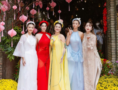 Miss Cosmo 2025 Yolina Lindquist hoá thân thành nàng thơ, hào hứng với trò chơi dân gian Việt Nam