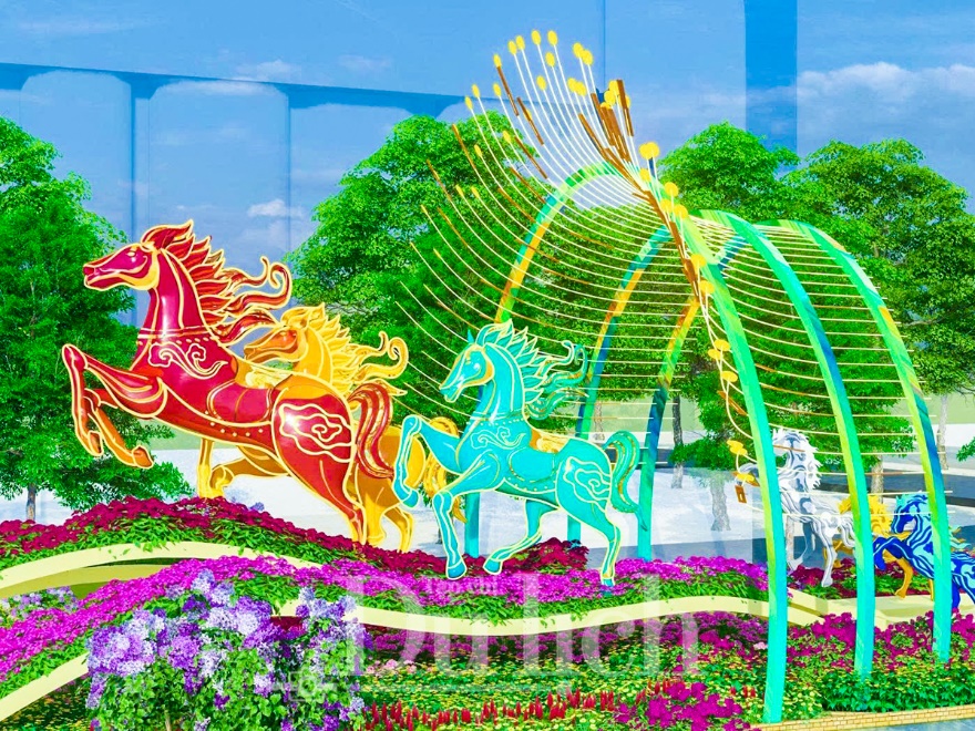 Ngắm dàn ‘siêu mã’ dần lộ diện tại các xưởng chế tác Đường hoa Tết Bính Ngọ - 11