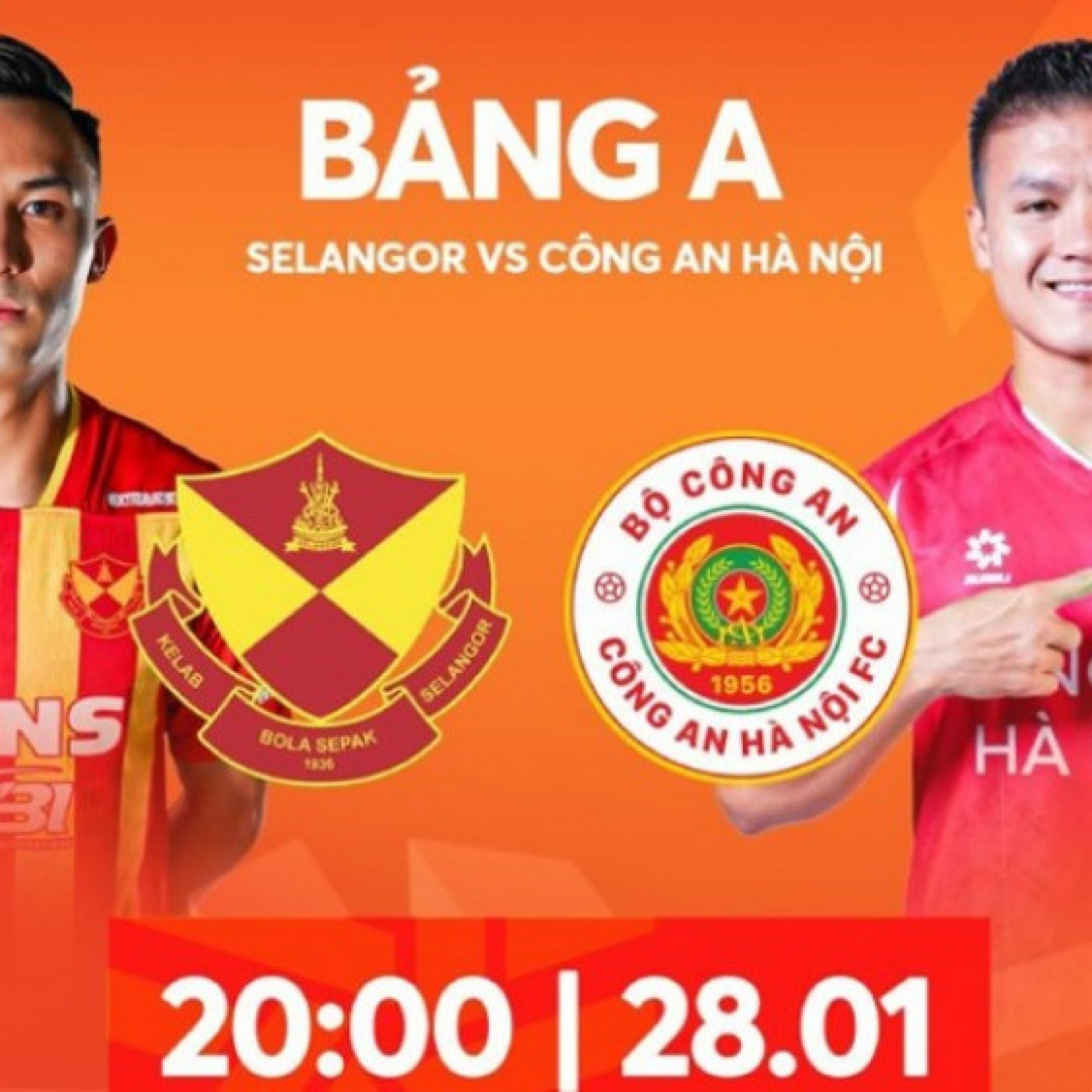  - Trực tiếp bóng đá Selangor - Công an Hà Nội: Nhập cuộc hứng khởi (Cúp C1 Đông Nam Á)