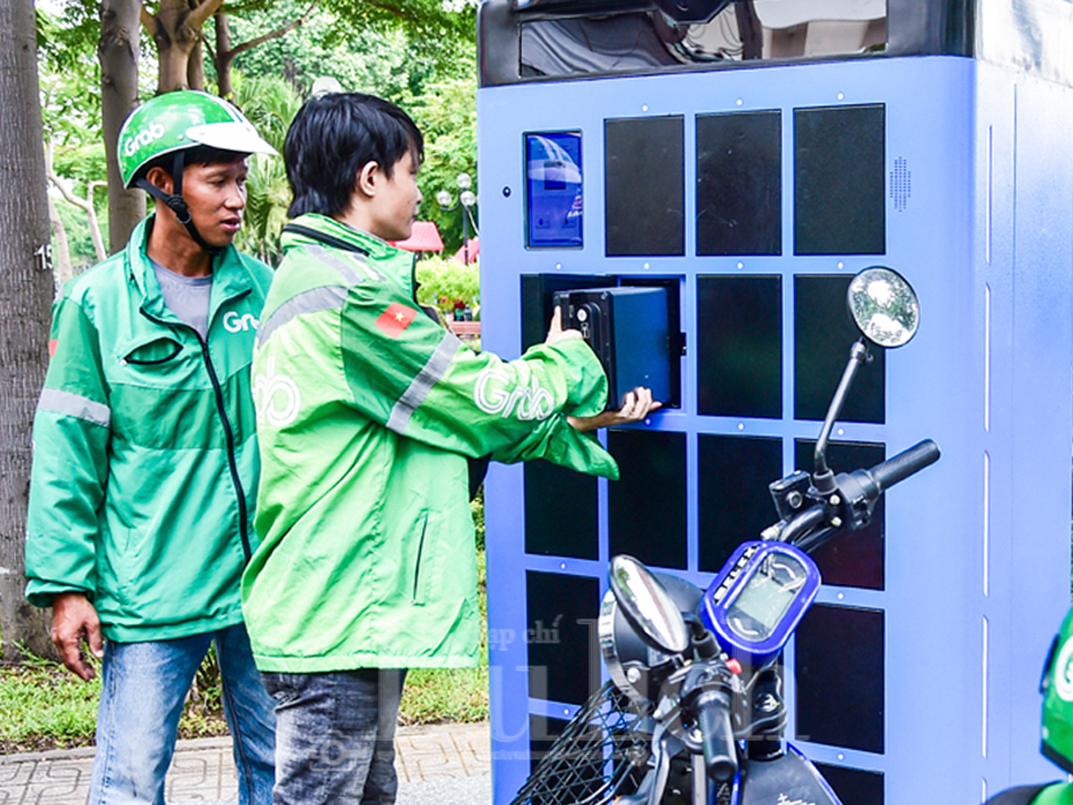 Trạm đổi pin phủ khắp các tuyến đường trung tâm TP.HCM - 1