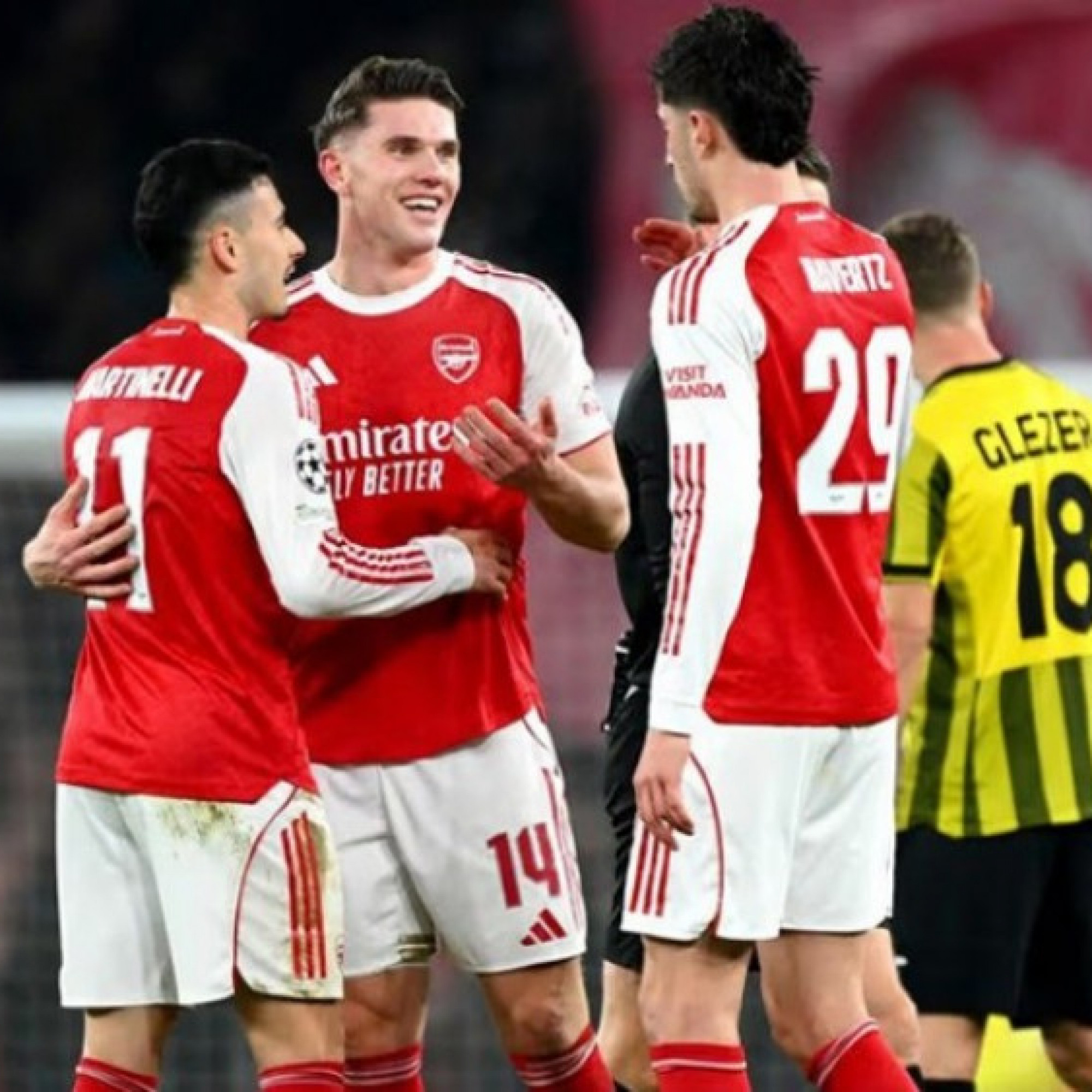  - Arsenal thắng 8/8 trận Cúp C1: Havertz dạy Gyokeres dứt điểm, Arteta "đau đầu" dễ chịu