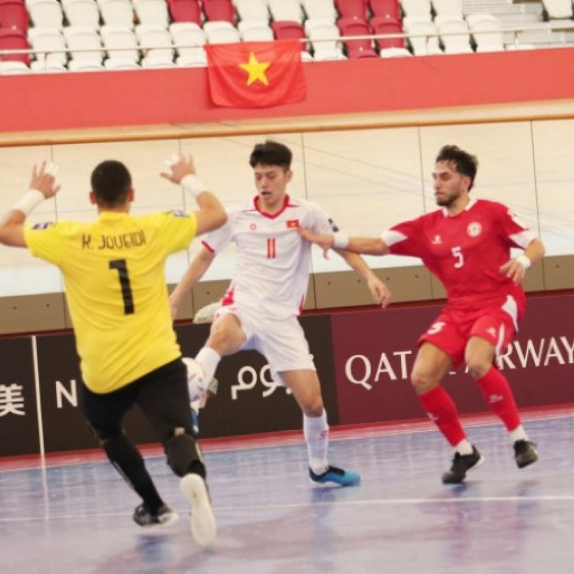  - Video bóng đá futsal ĐT Lebanon - Việt Nam: Mở điểm cực sớm (Vô địch châu Á)