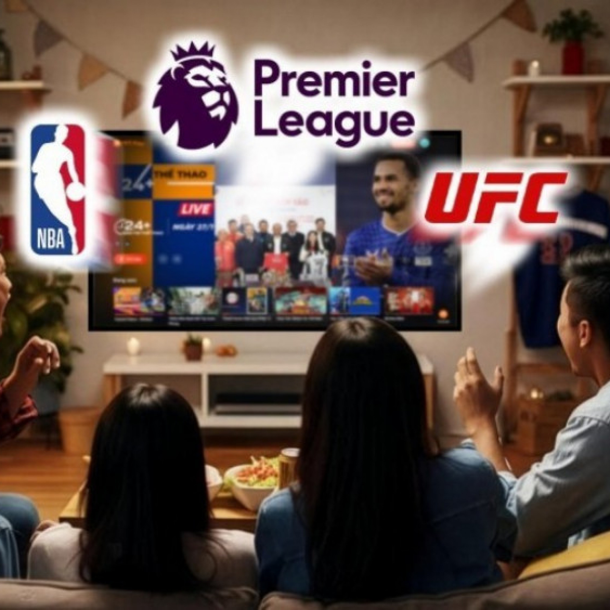 NBA, UFC, Ngoại hạng Anh: 3 ‘ông lớn’ thể thao đã có mặt tại FPT Play