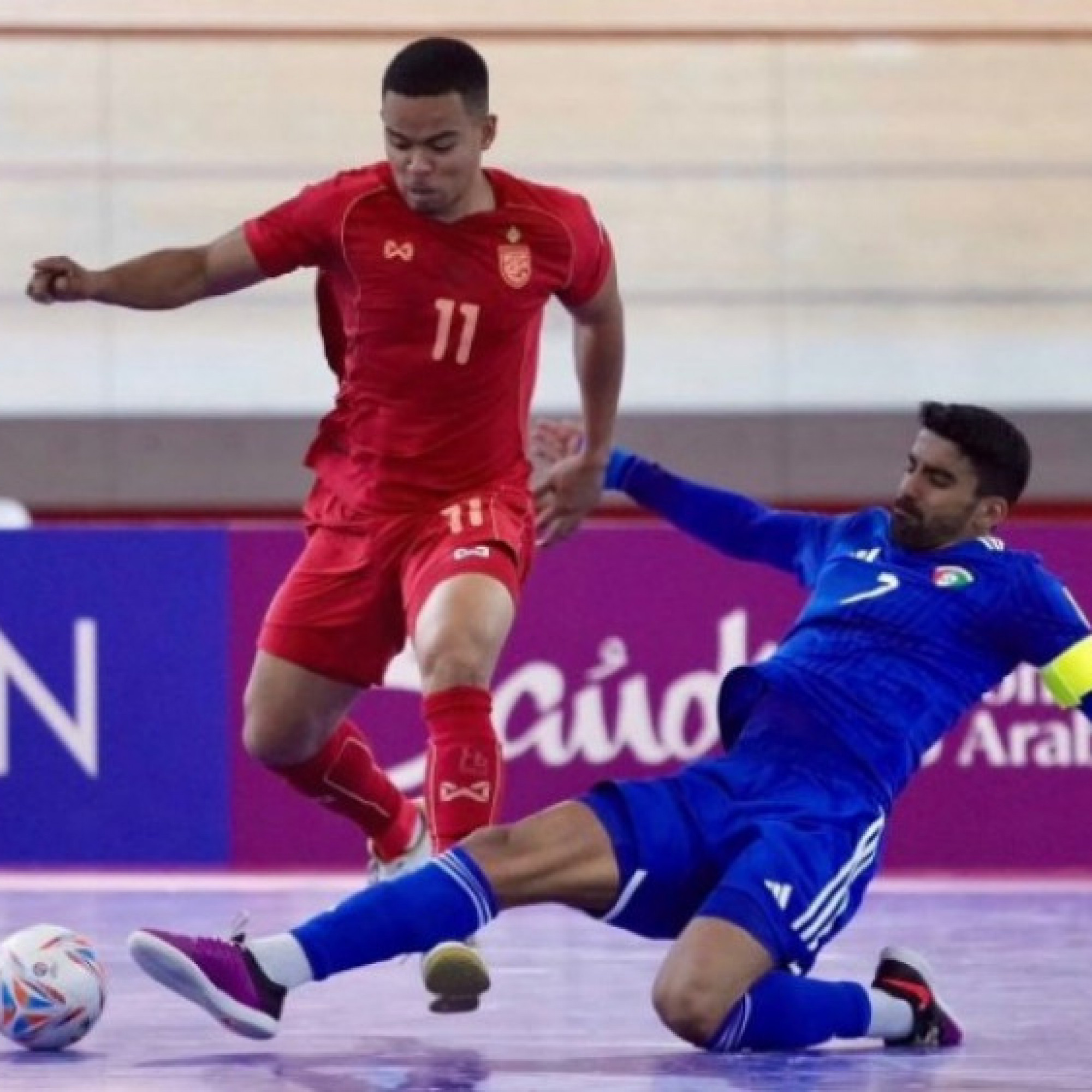  - Video bóng đá ĐT futsal Kuwait - Thái Lan: Mãn nhãn "set tennis", tin vui cho ĐT Việt Nam (Vô địch châu Á)