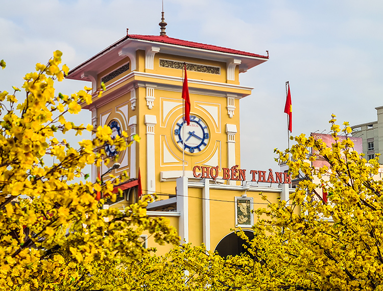 'Biển xanh' vẫy gọi giữa lòng phố: chợ Bến Thành khoác áo mới chờ khách check-in