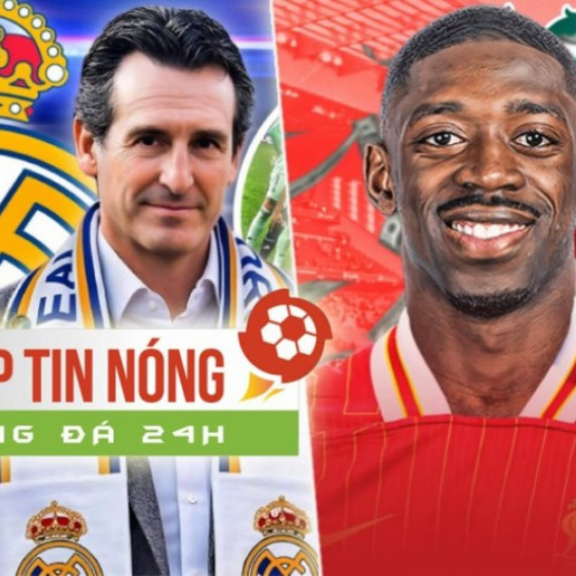  - Real Madrid bất ngờ liên hệ HLV Emery, Liverpool nhắm Quả bóng vàng thay Salah (Clip tin nóng)