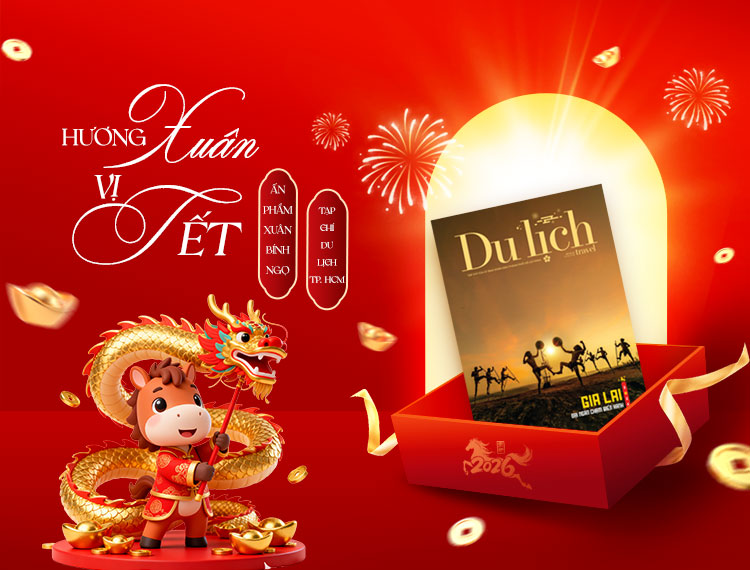 Hương xuân vị Tết trong Ấn phẩm Xuân Bính Ngọ Tạp chí Du lịch TP.HCM
