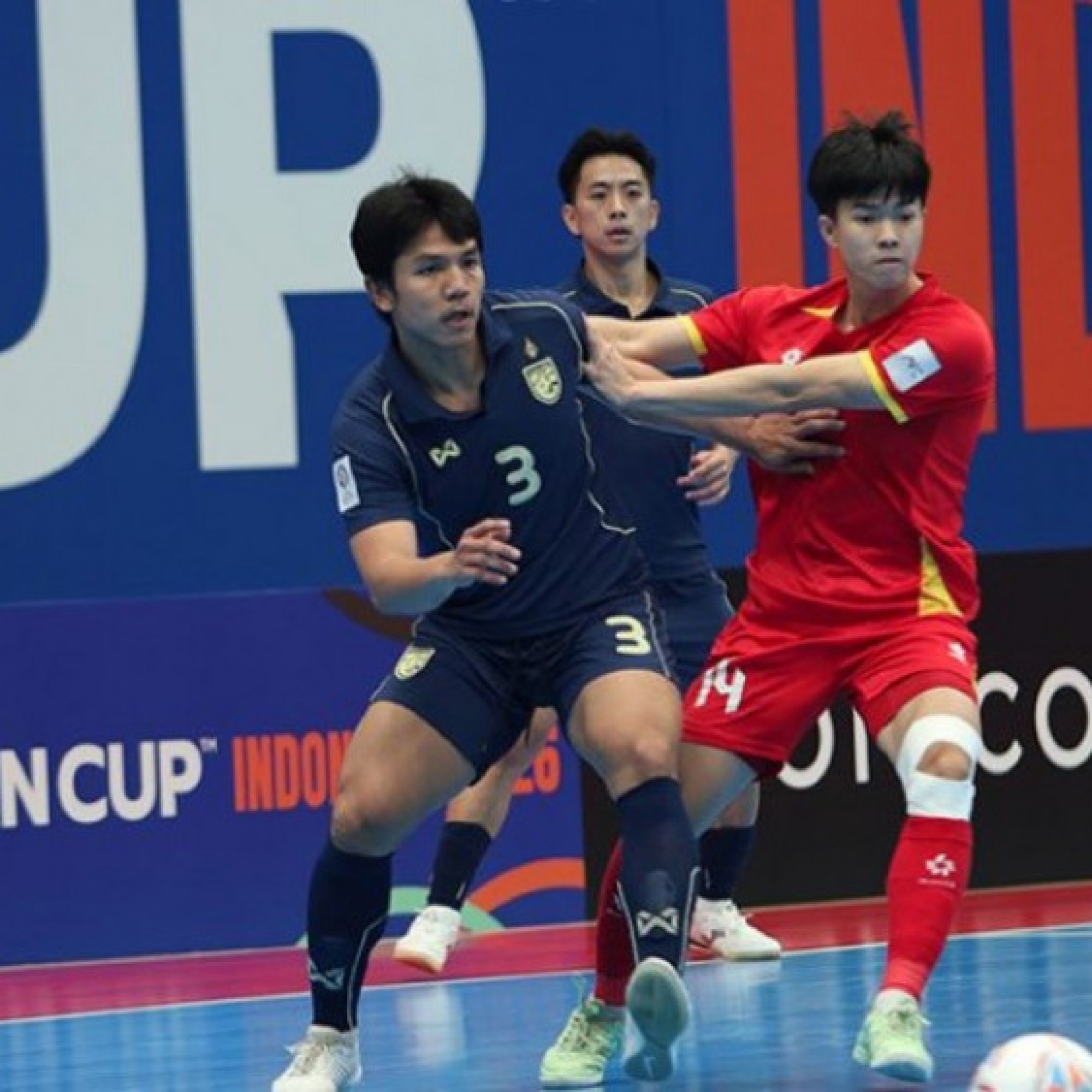  - Trực tiếp bóng đá futsal ĐT Thái Lan - Việt Nam: Gia Hưng không thắng được thủ môn (Vô địch châu Á) (Hết giờ)