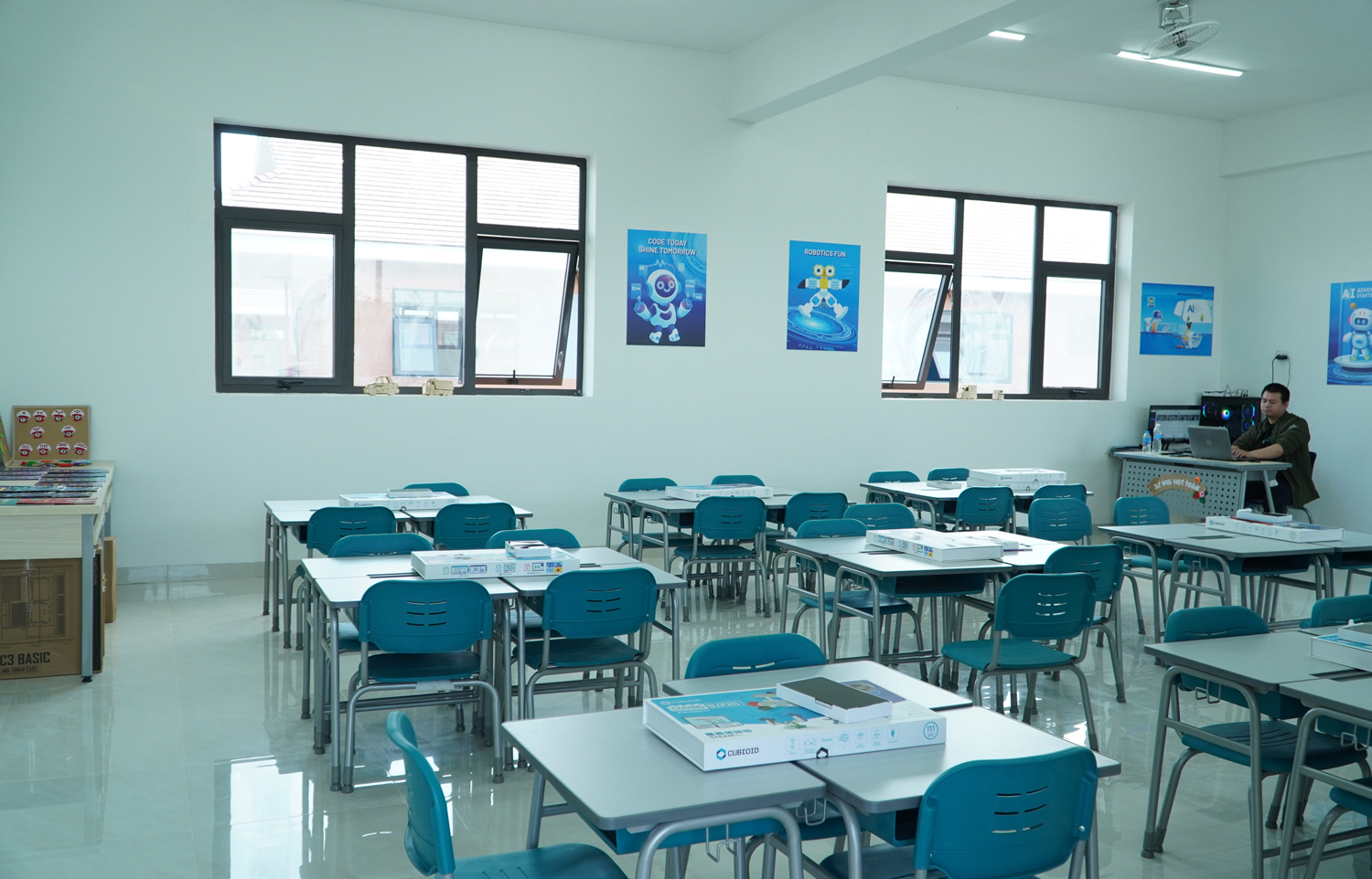 Cận cảnh phòng học '5 sao' tại trường liên cấp chuẩn quốc tế đầu tiên vùng biên giới Điện Biên - 5