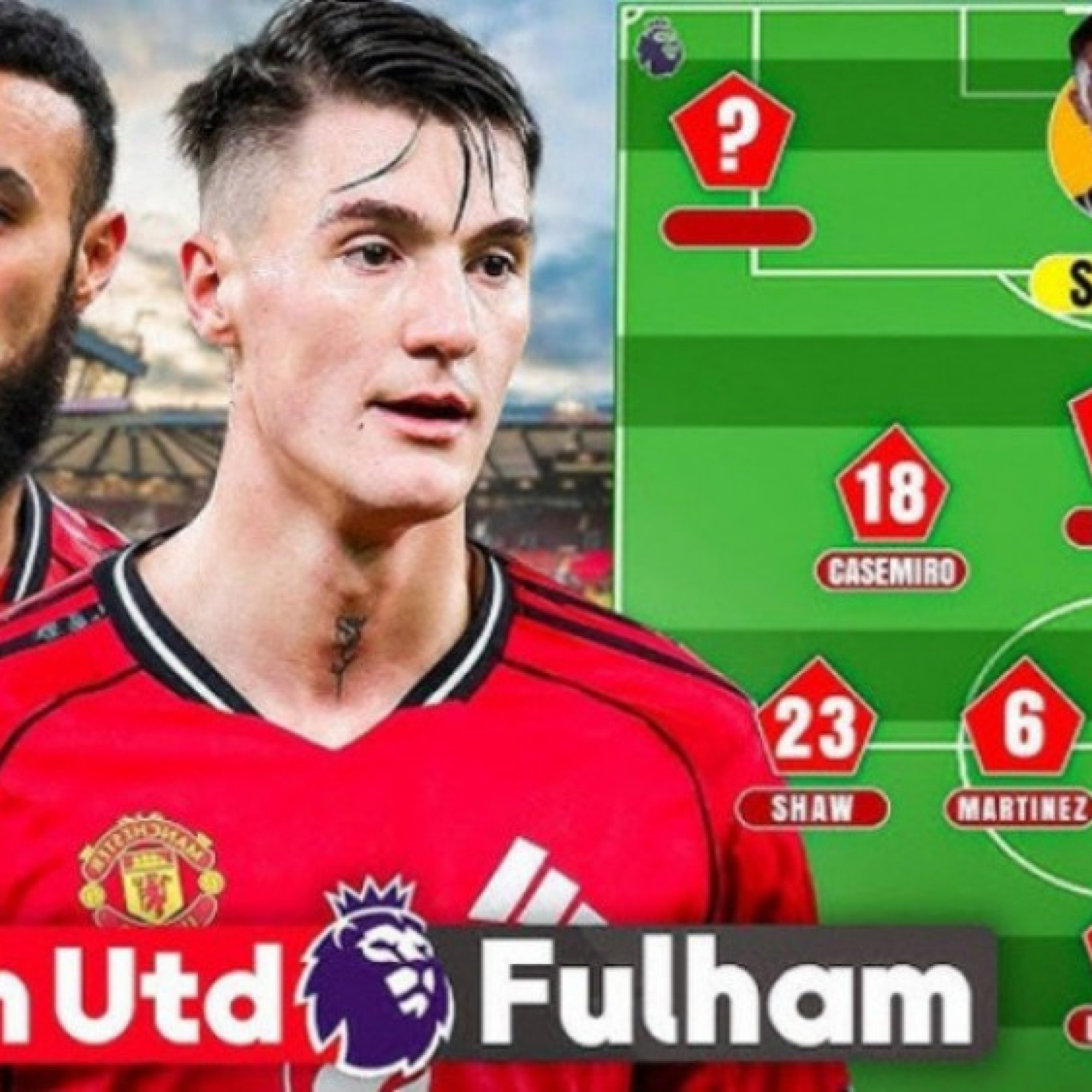  - Trận MU - Fulham vắng nhiều cầu thủ quan trọng, HLV Carrick dùng ai thay Dorgu?
