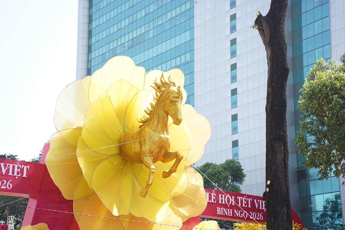 Mai vàng, vó ngựa và hồn Tết xưa giữa lòng TP.HCM - 4