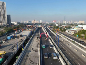  - TP.HCM thông xe hầm chui HC1-02 tại nút giao An Phú