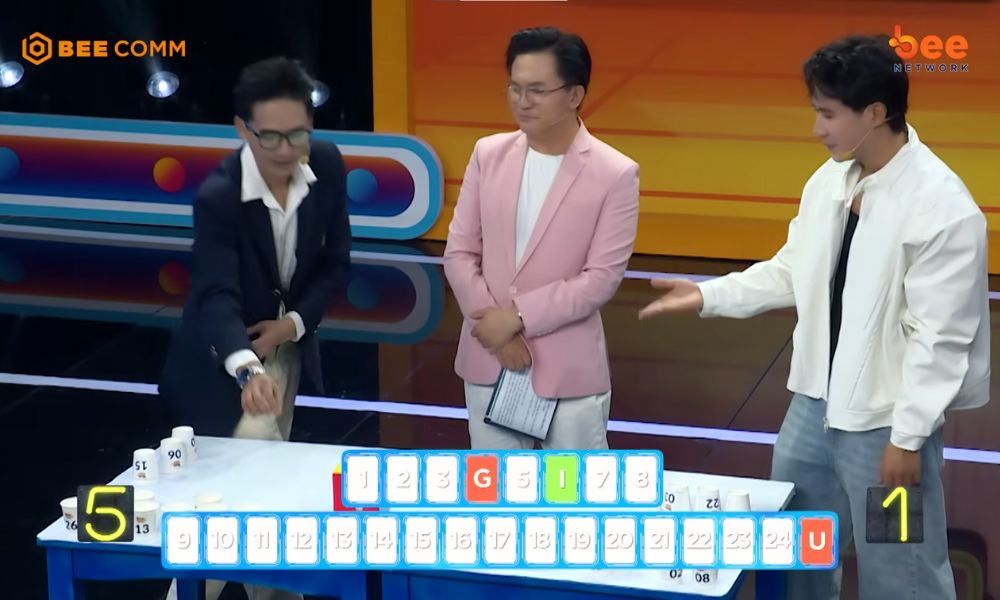 Thịnh Max “đánh liều” đoán ô chữ, mang về chiến thắng lớn tại Úm Ba La Ra Chữ Gì? - 3