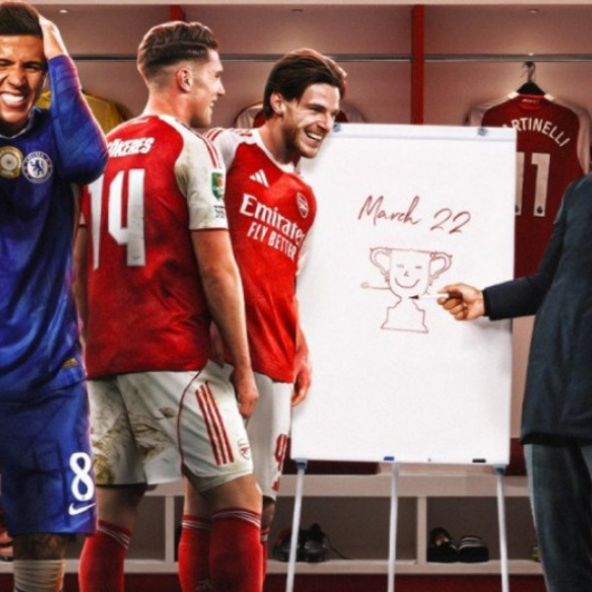  - Arsenal "ăn 4" không phải chuyện đùa, Chelsea 5 đời HLV còn sợ "Pháo thủ" (Clip 1 phút)