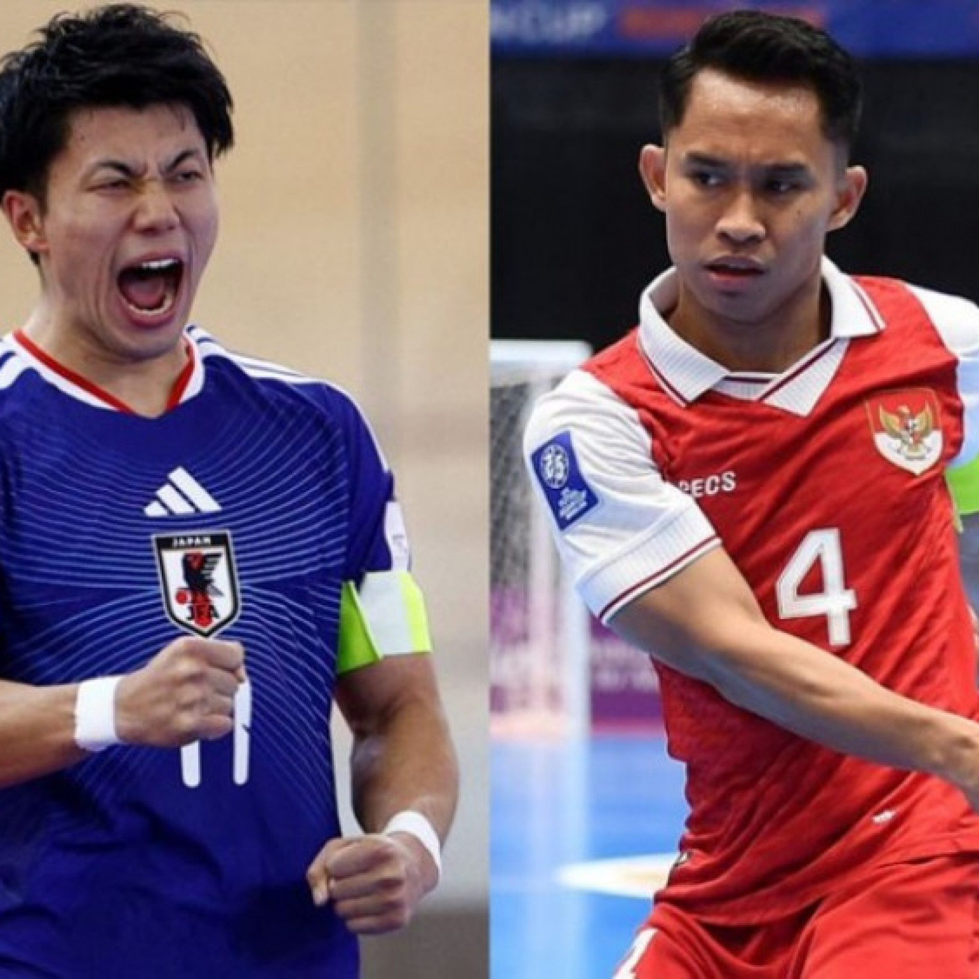  - Trực tiếp futsal Indonesia - Nhật Bản: Đội hình mạnh đối đầu "ngựa ô" (Vô địch châu Á)