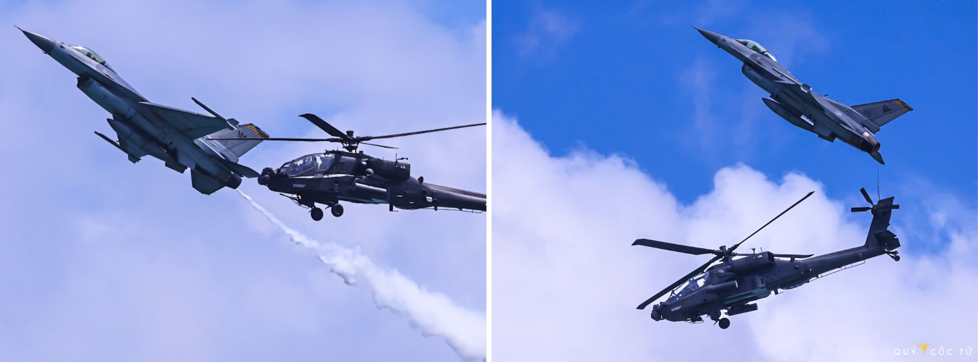 man nhan man bieu dien may bay tren bau troi dao quoc su tu - 3