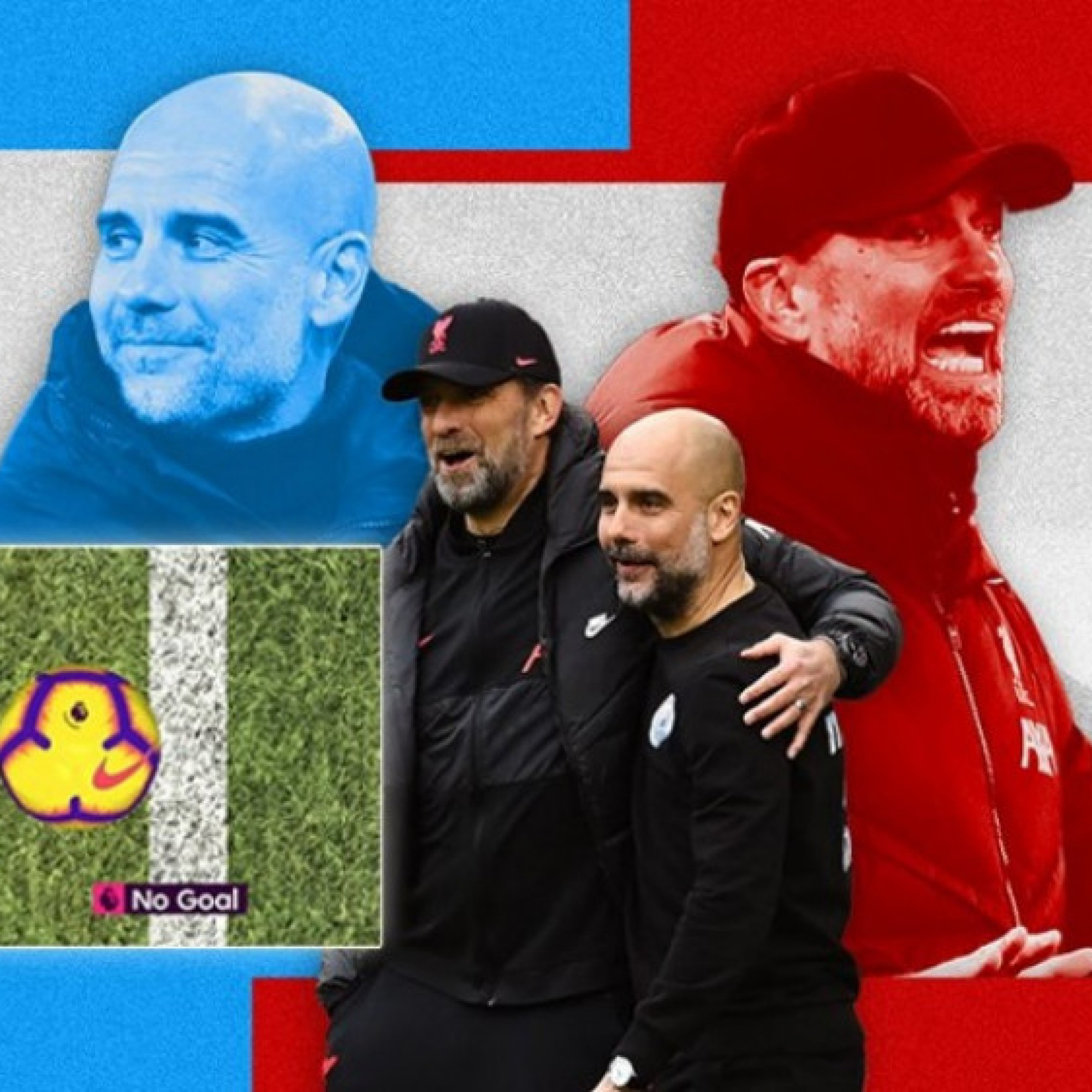  - Liverpool đại chiến Man City: Kinh điển Klopp - Pep Guardiola, nỗi đau 1,12 cm