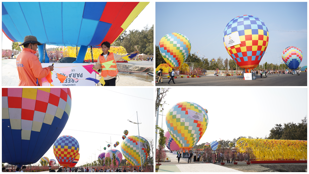 gioi tre do xo den can gio 'check - in' voi kinh khi cau, vuon hoa dao no hong ruc - 6