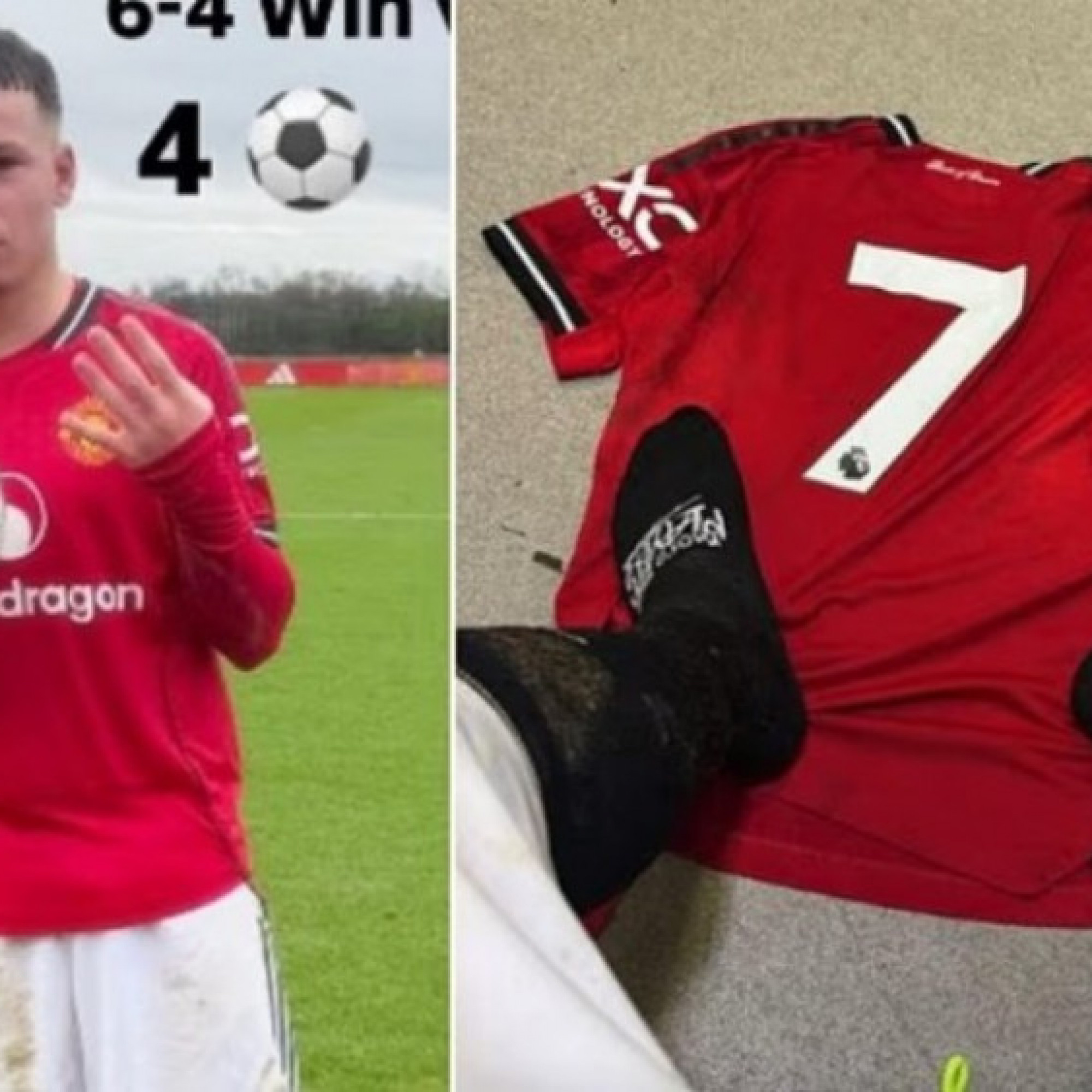  - Con trai Rooney ghi 4 bàn/trận, xứng đáng lên đội 1 MU nhận lương 1,7 tỷ đồng