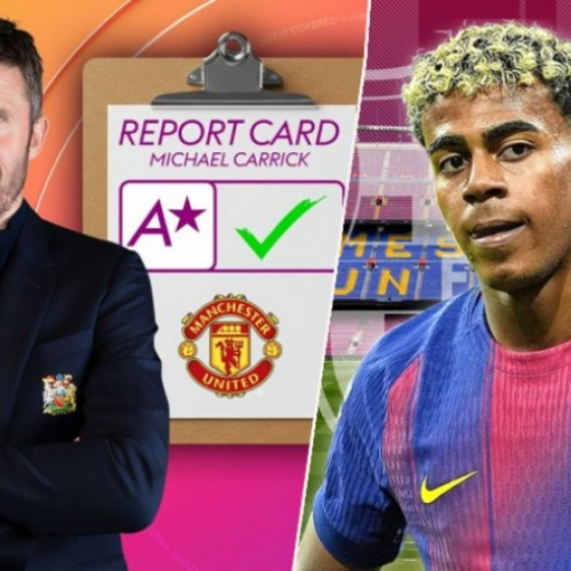  - MU càng thăng hoa càng khó xử với Carrick, Yamal đá "không ai chịu nổi" (Clip 1 phút)