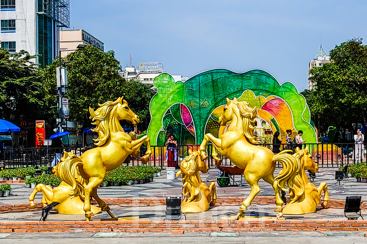 Voi 9 ngà – Gà 9 cựa – Ngựa 9 hồng mao đã lộ diện tại Đường hoa Bính Ngọ - 10