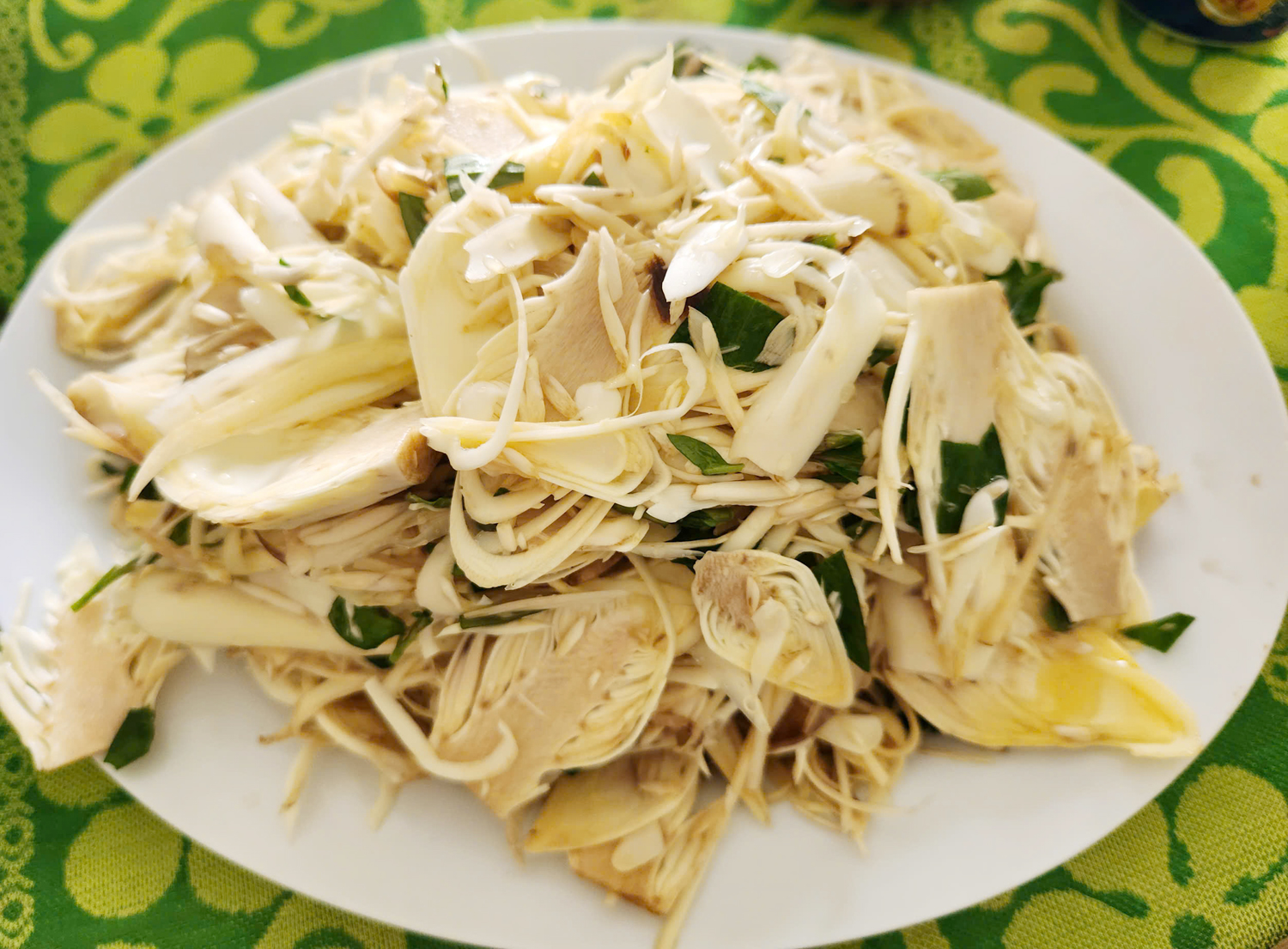 Đậm đà canh chua lõi bắp chuối ở Cà Mau - 2