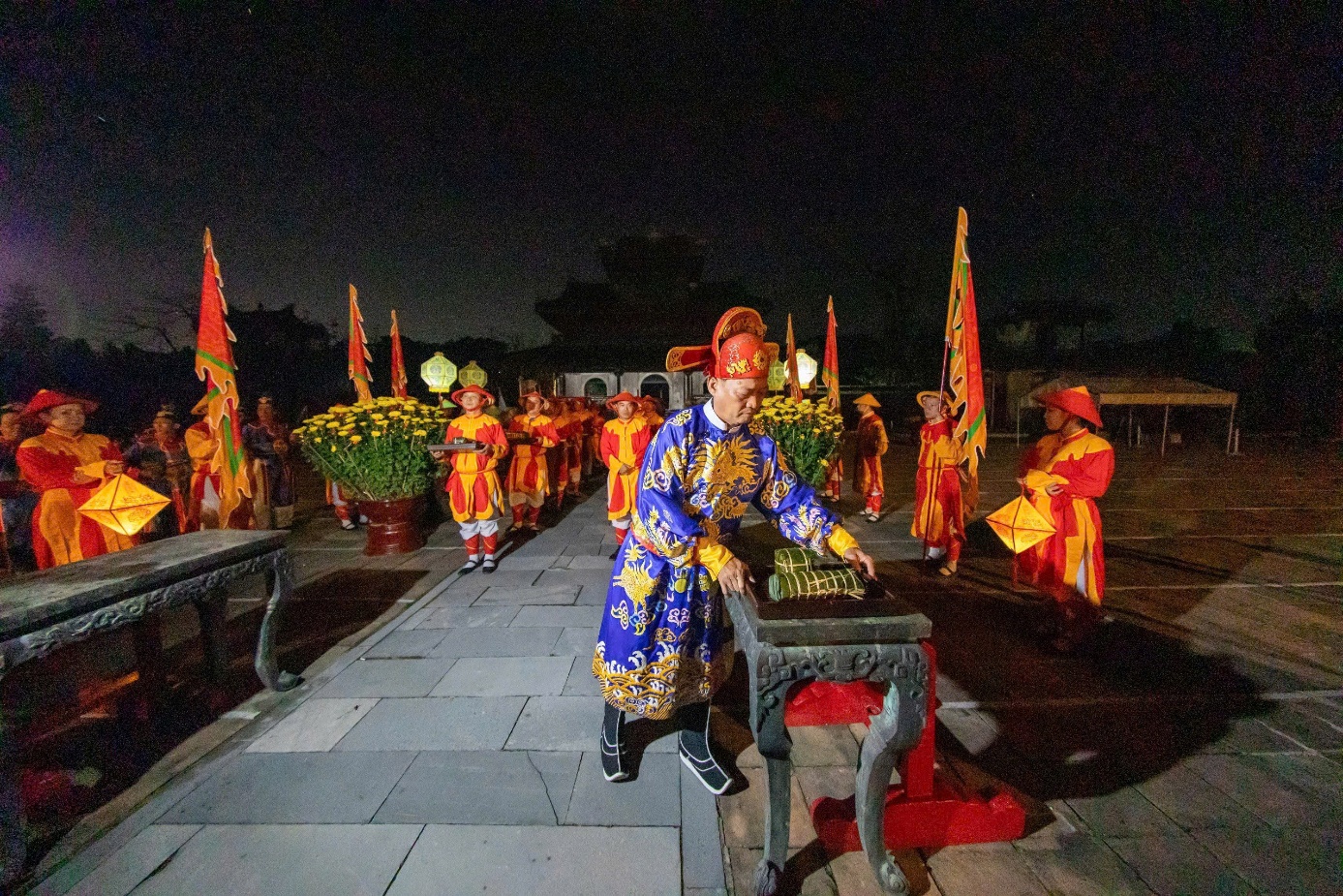 Tái hiện không gian Tết truyền thống trong chốn Hoàng cung xưa - 2