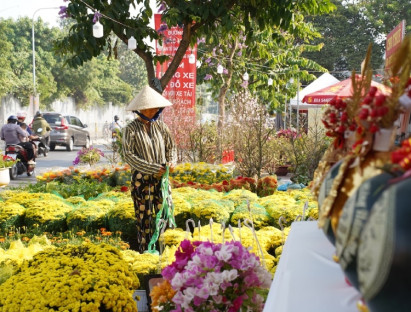 Chuyển động - Giữa chợ hoa Tết nhộn nhịp, nỗi lo lớn nhất lại là… không kịp về quê