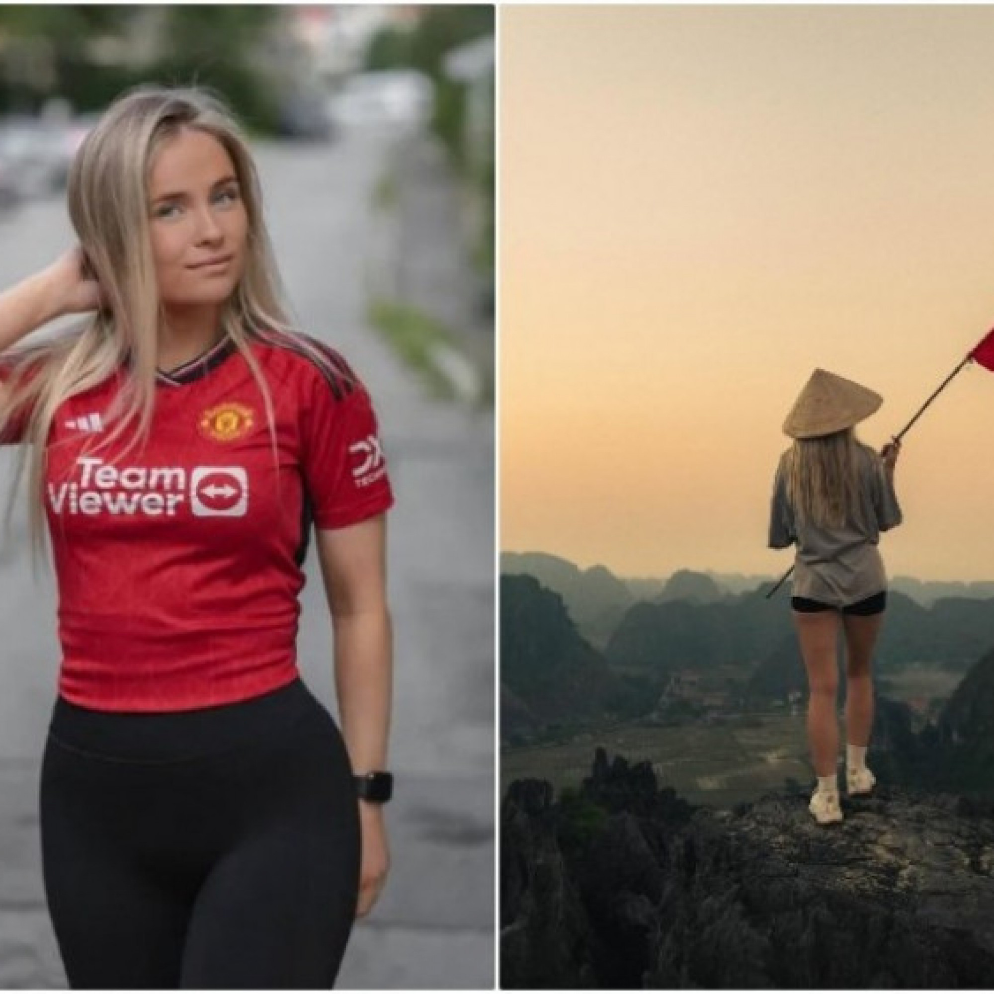  - Fan MU gợi cảm nhất thế giới khoe trọn vòng 1 đẫy đà, cực yêu thích Việt Nam