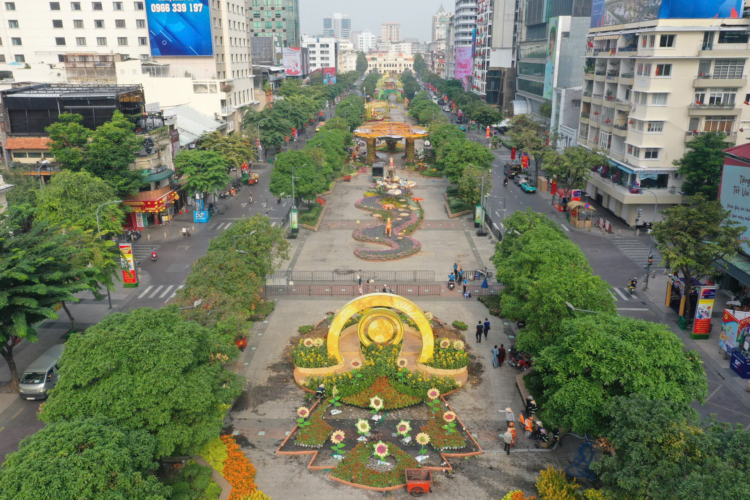 Thả bước du xuân ngắm Đường hoa xuân Tết Bính Ngọ trước giờ G - 11