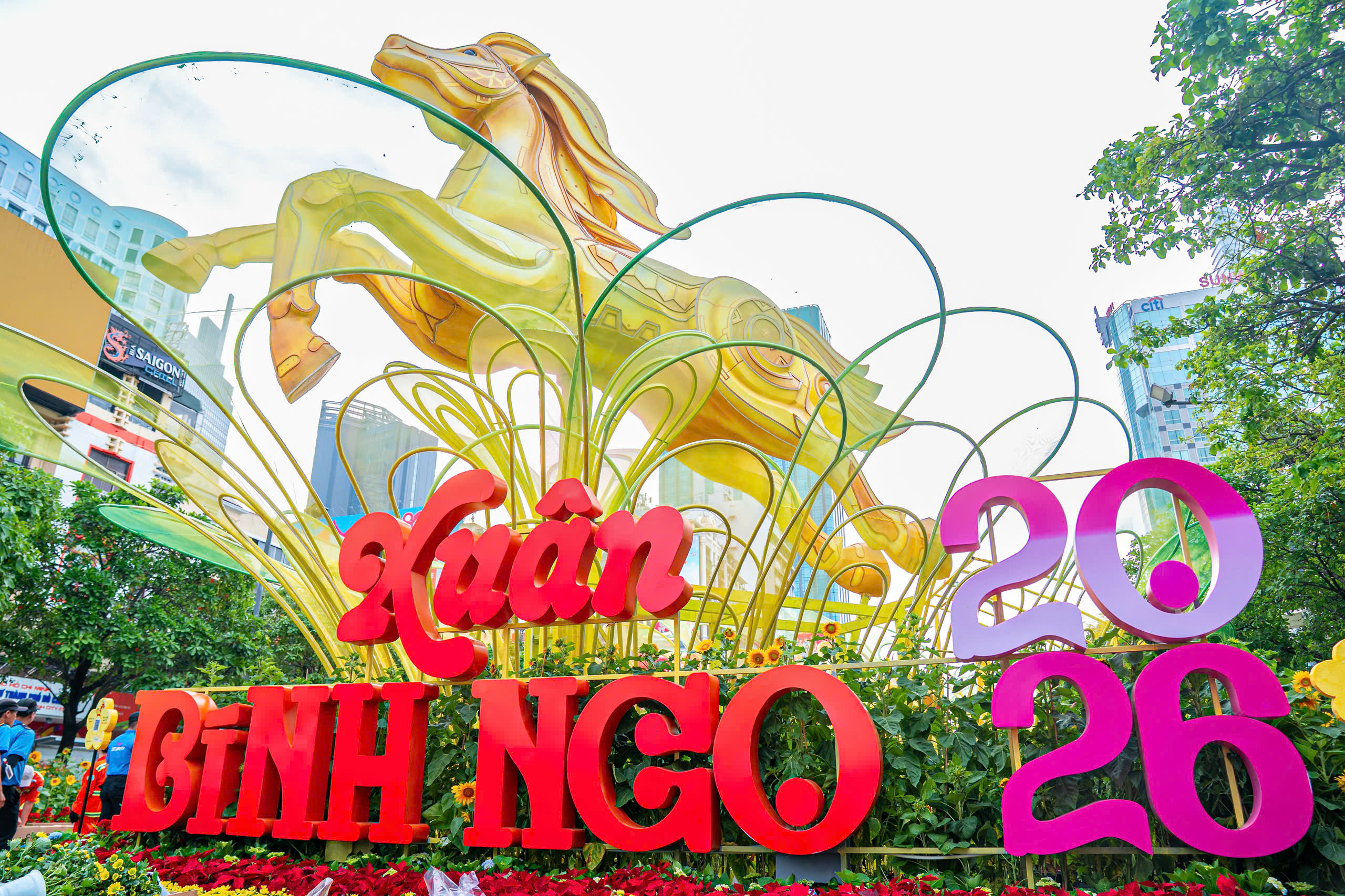 Thả bước du xuân ngắm Đường hoa xuân Tết Bính Ngọ trước giờ G - 3