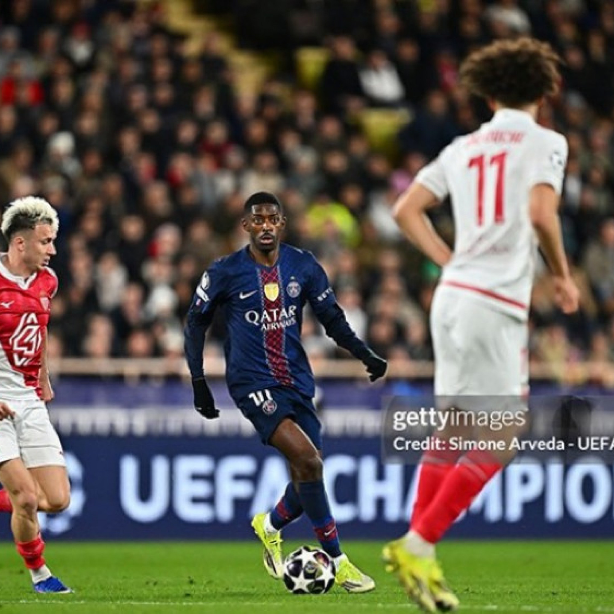  - Trực tiếp bóng đá Monaco - PSG: Doue rút ngắn tỷ số (Cúp C1)