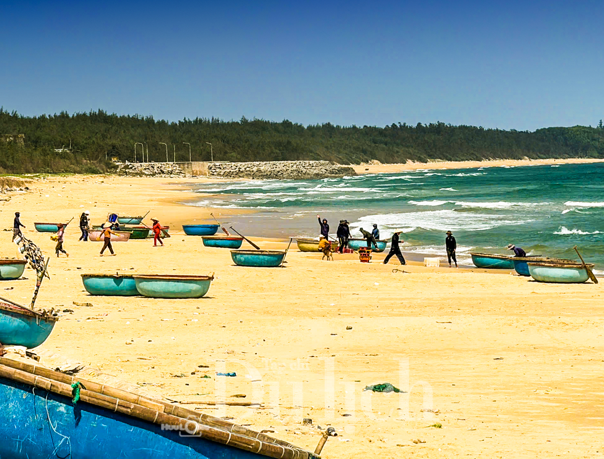 Giong thuyền rước lộc đầu xuân, mẻ ruốc hồng nồng đượm hương quà biển - 4