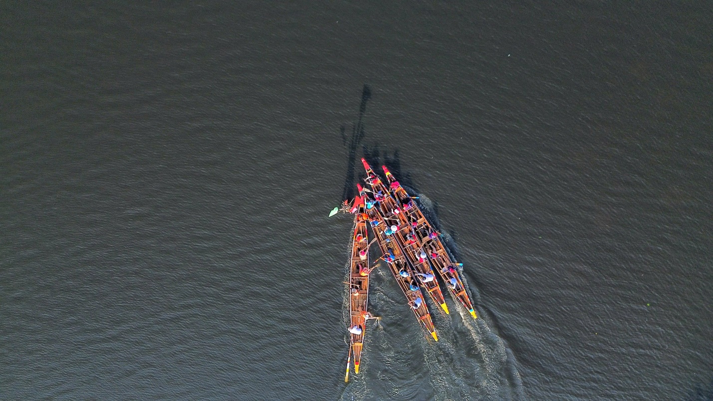 Hấp dẫn xem các đội đua ghe dịp đầu Xuân - 2