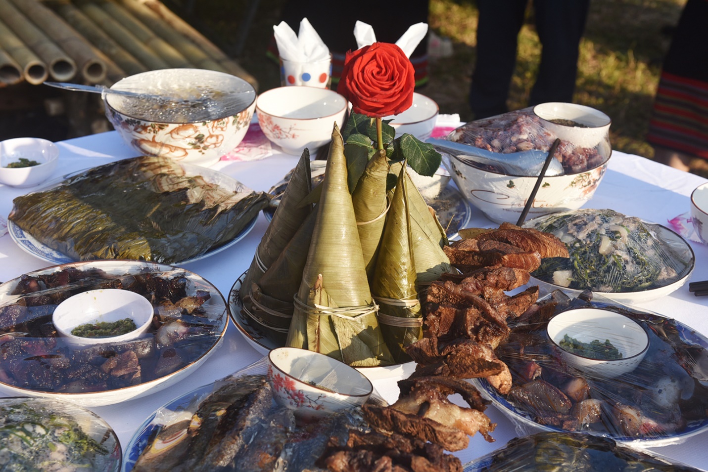 chuoi su kien don xuan moi “cham dai ngan – cham ban sac ca dong” o son tay thuong - 12