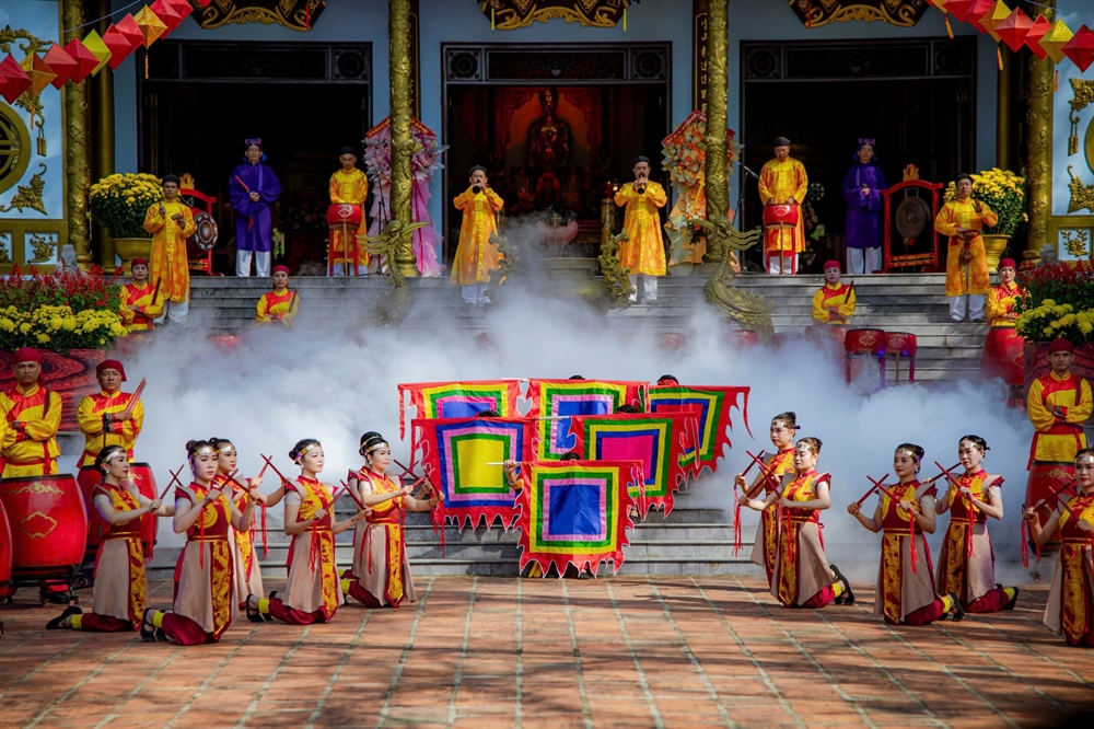 Trang nghiêm lễ hội Đền Huyền Trân, tưởng nhớ tiền nhân mở cõi - 1