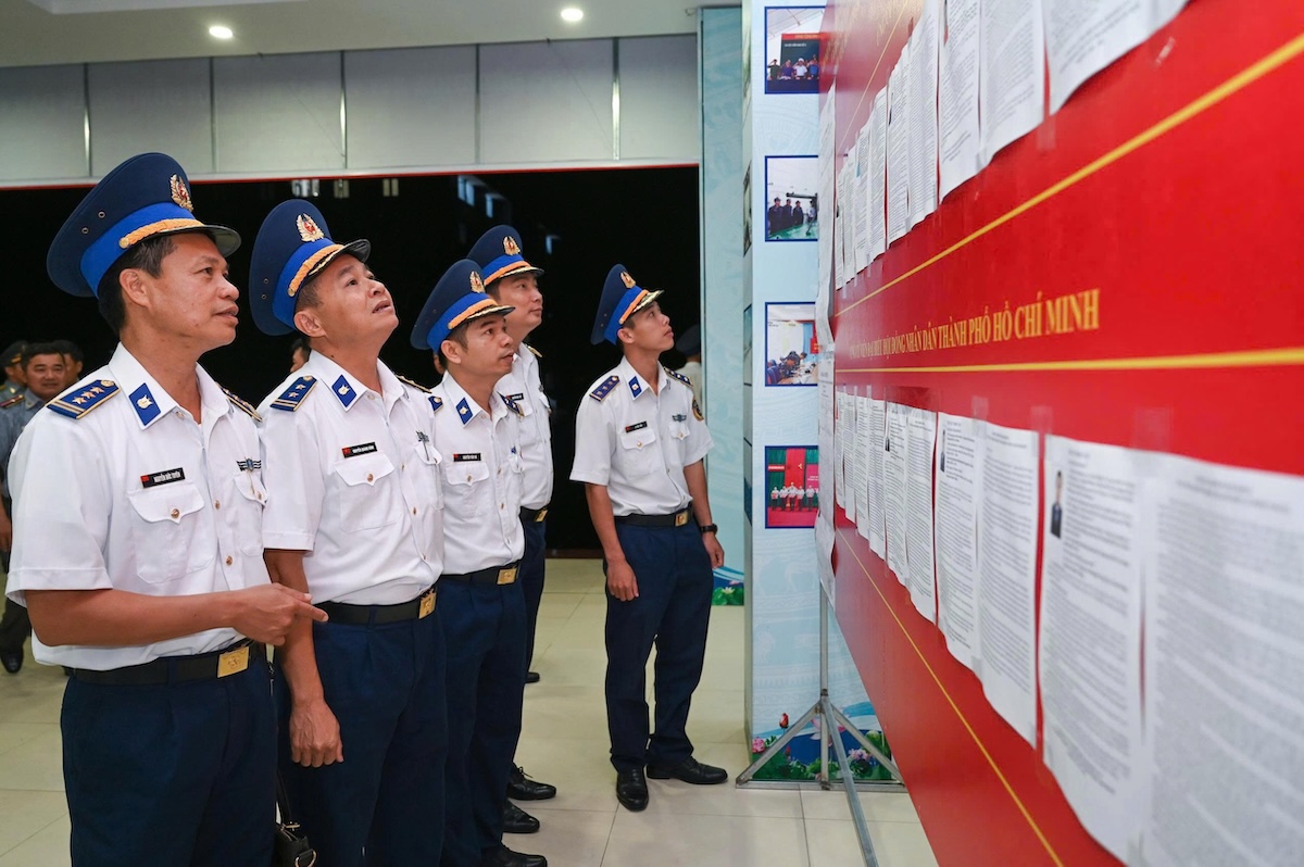 TP.HCM tổ chức bầu cử sớm cho lực lượng làm nhiệm vụ trên biển - 1