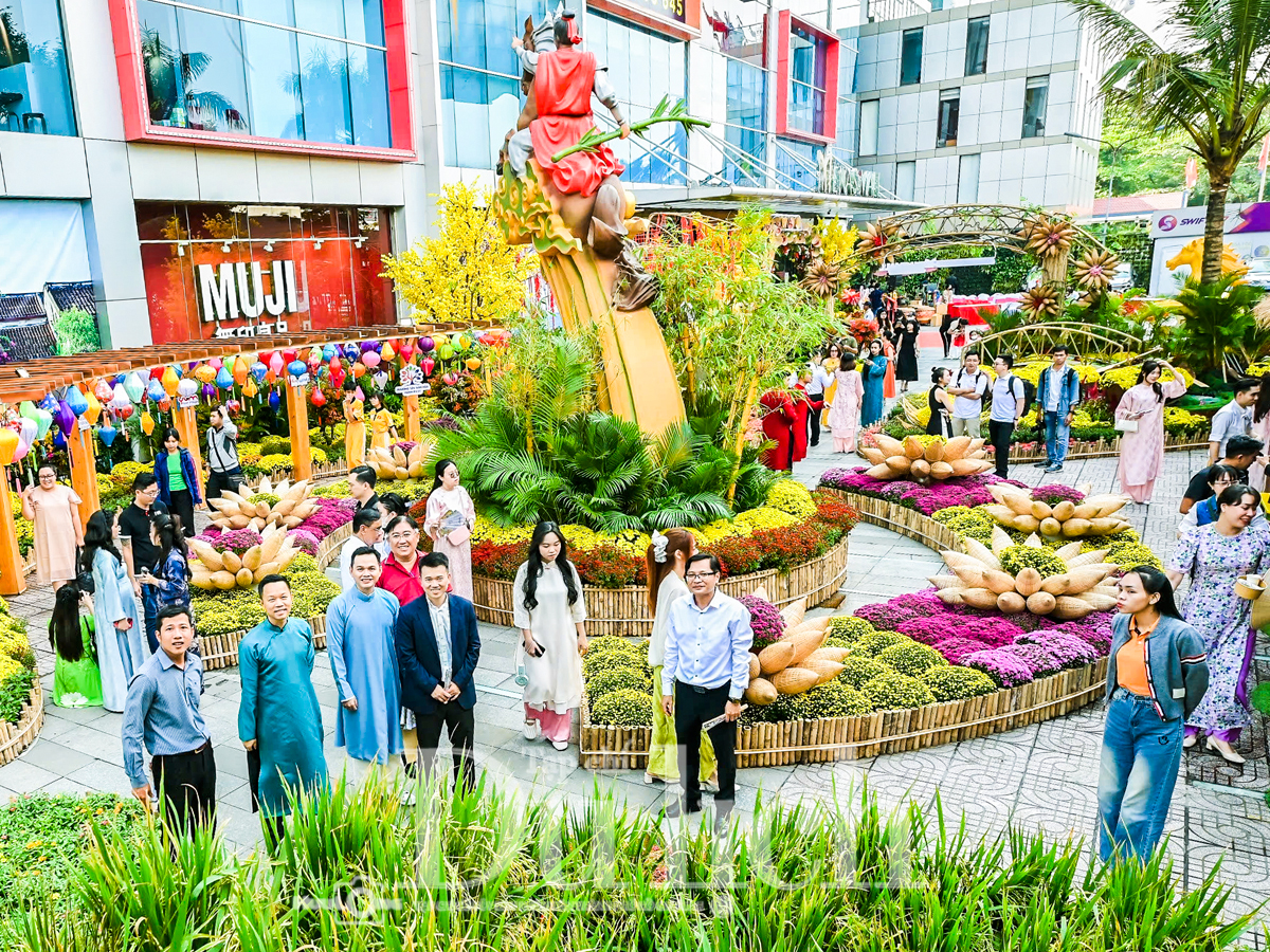 Đường hoa Xuân Menas – Tân Sơn Hòa 2026 đã chính thức khép lại - 1