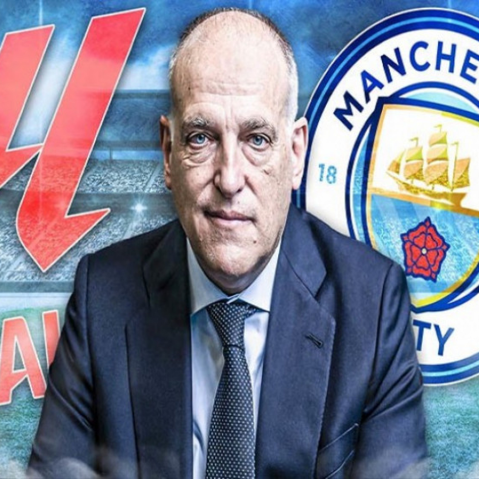  - Man City âm thầm thoát án trừ 60 điểm, "ông trùm" La Liga công kích Ngoại hạng Anh