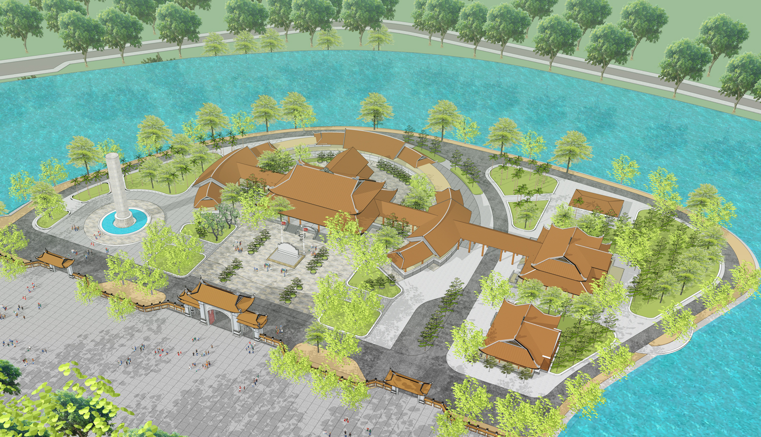 Cà Mau xây Đền tưởng niệm Anh hùng liệt sĩ và người có công - 1