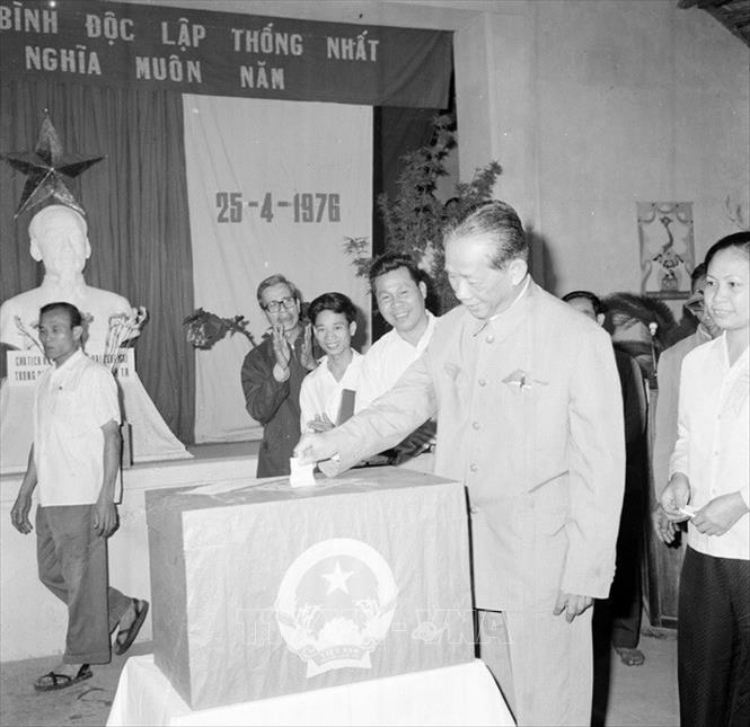tong tuyen cu 1976: loi tuyen bo ve vi the cua mot nha nuoc doc lap, thong nhat - 13