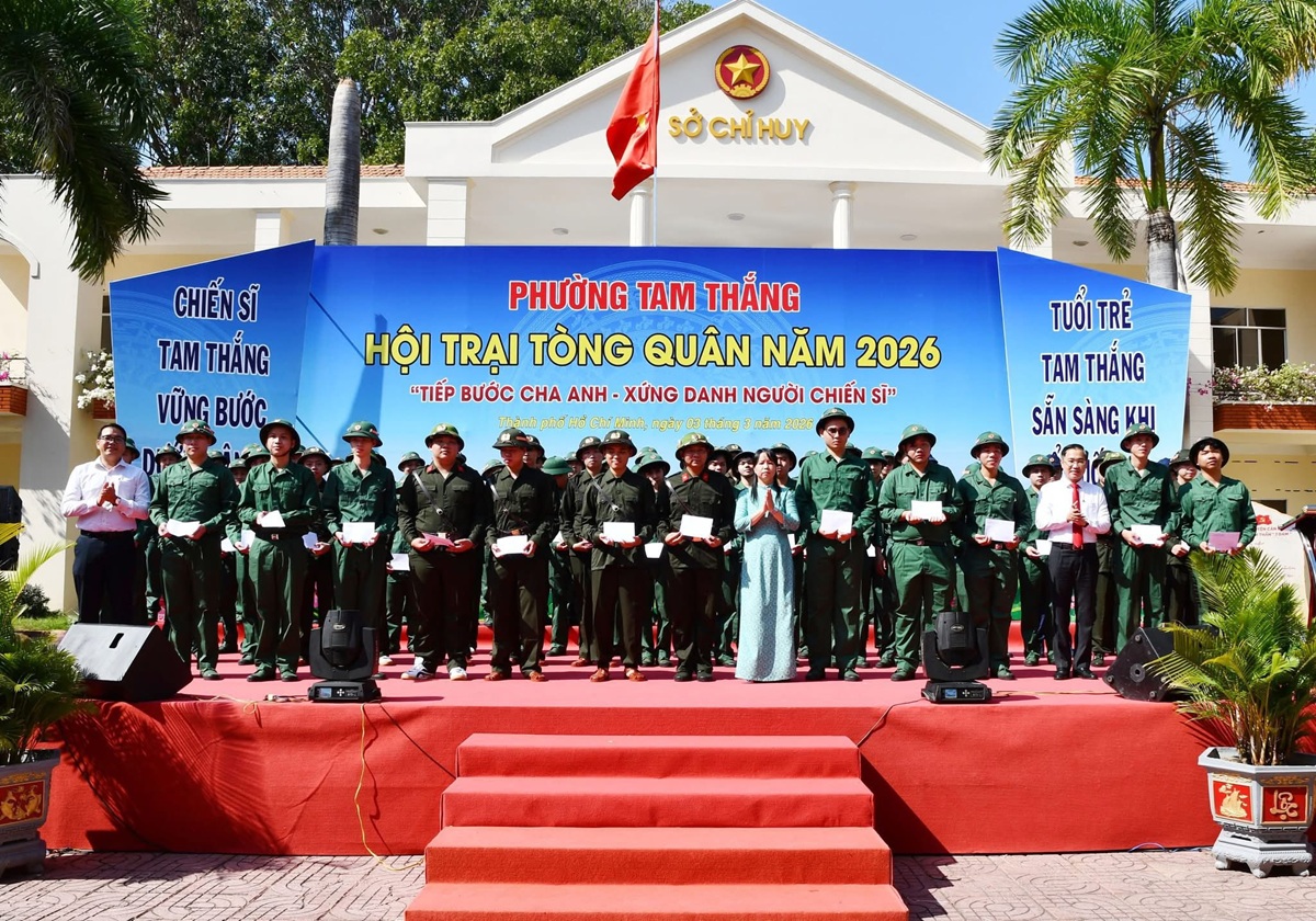 Hội trại tòng quân năm 2026: Tiếp lửa thanh niên lên đường bảo vệ tổ quốc - 10