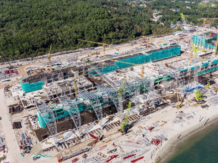 Trung tâm hội nghị và Cảng Hàng không Phú Quốc phục vụ APEC dần thành hình