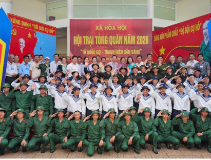 Hội trại tòng quân năm 2026: Tiếp lửa thanh niên lên đường bảo vệ tổ quốc