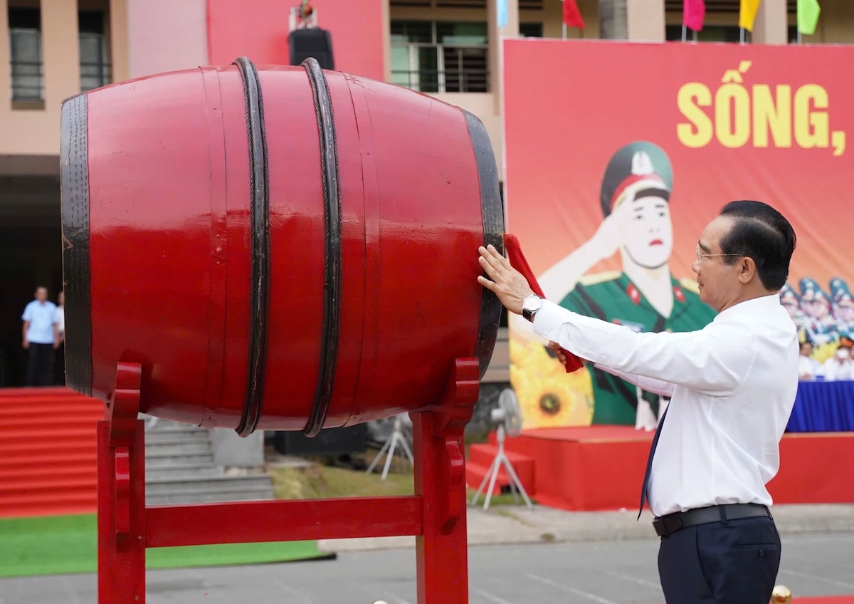 Chủ tịch Nguyễn Văn Được: ‘Chiến sĩ thời đại mới cần dũng cảm và trí tuệ’ - 3