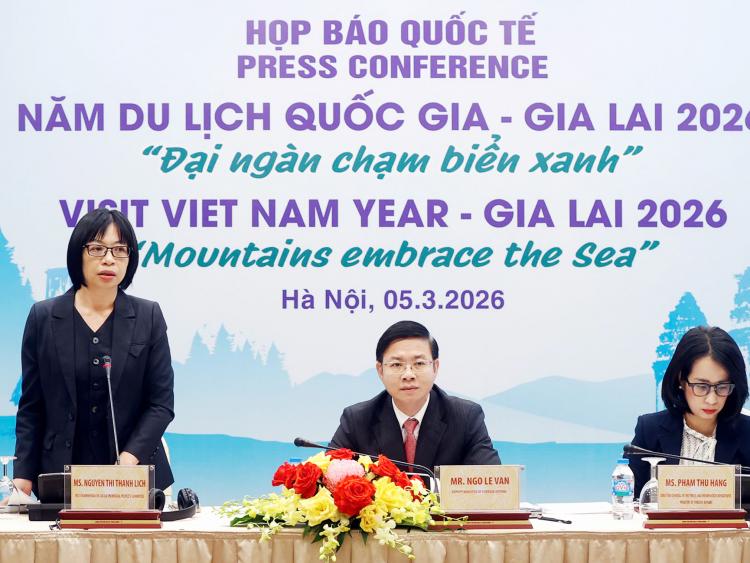 Gia Lai họp báo quốc tế thông tin về Năm Du lịch Quốc gia 2026