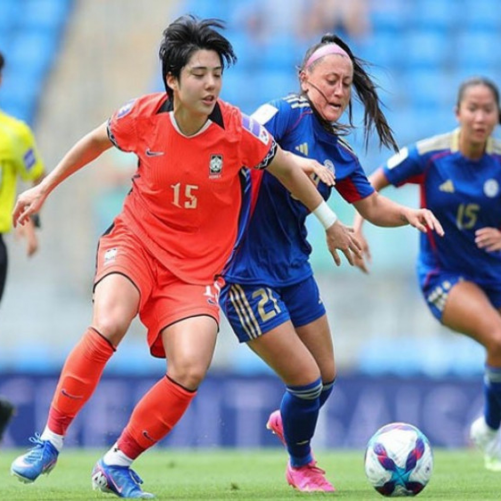  - Video bóng đá ĐT nữ Philippines - ĐT nữ Hàn Quốc: 4 phút 2 bàn, vé tứ kết trong tầm tay (Asian Cup)